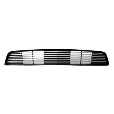 2011-2012 Ford Mustang Grille Chrome/Black Club Pkg , FO1200548. Designed for OEM alignment.