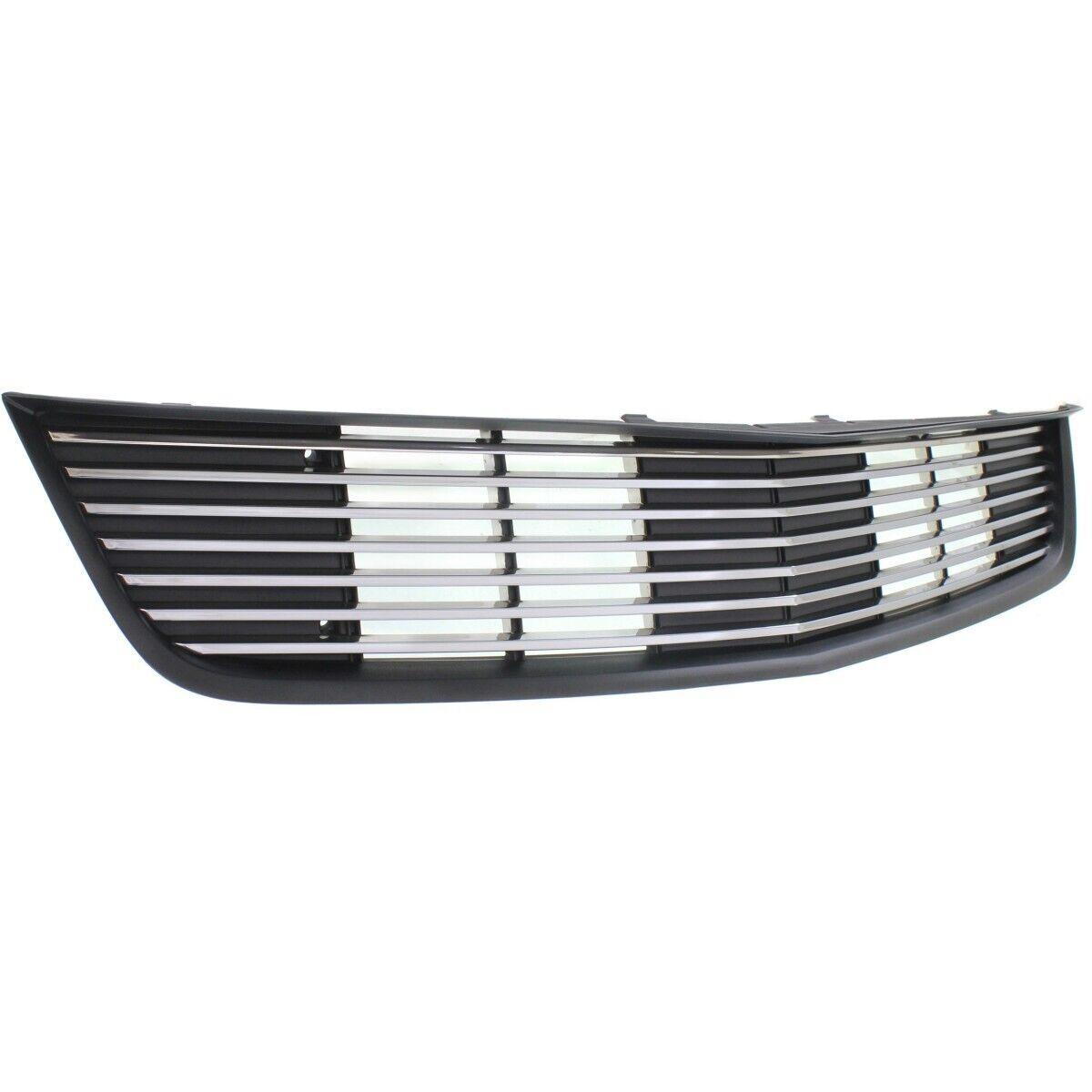 2011-2012 Ford Mustang GT Grille Chrome/Black , FO1200549. OEM-style replacement.