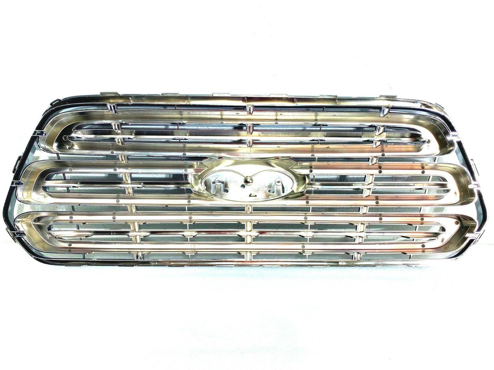2015-2019 Ford Transit T-150 Wagon Grille Chrome , FO1200585. Factory-style replacement part.