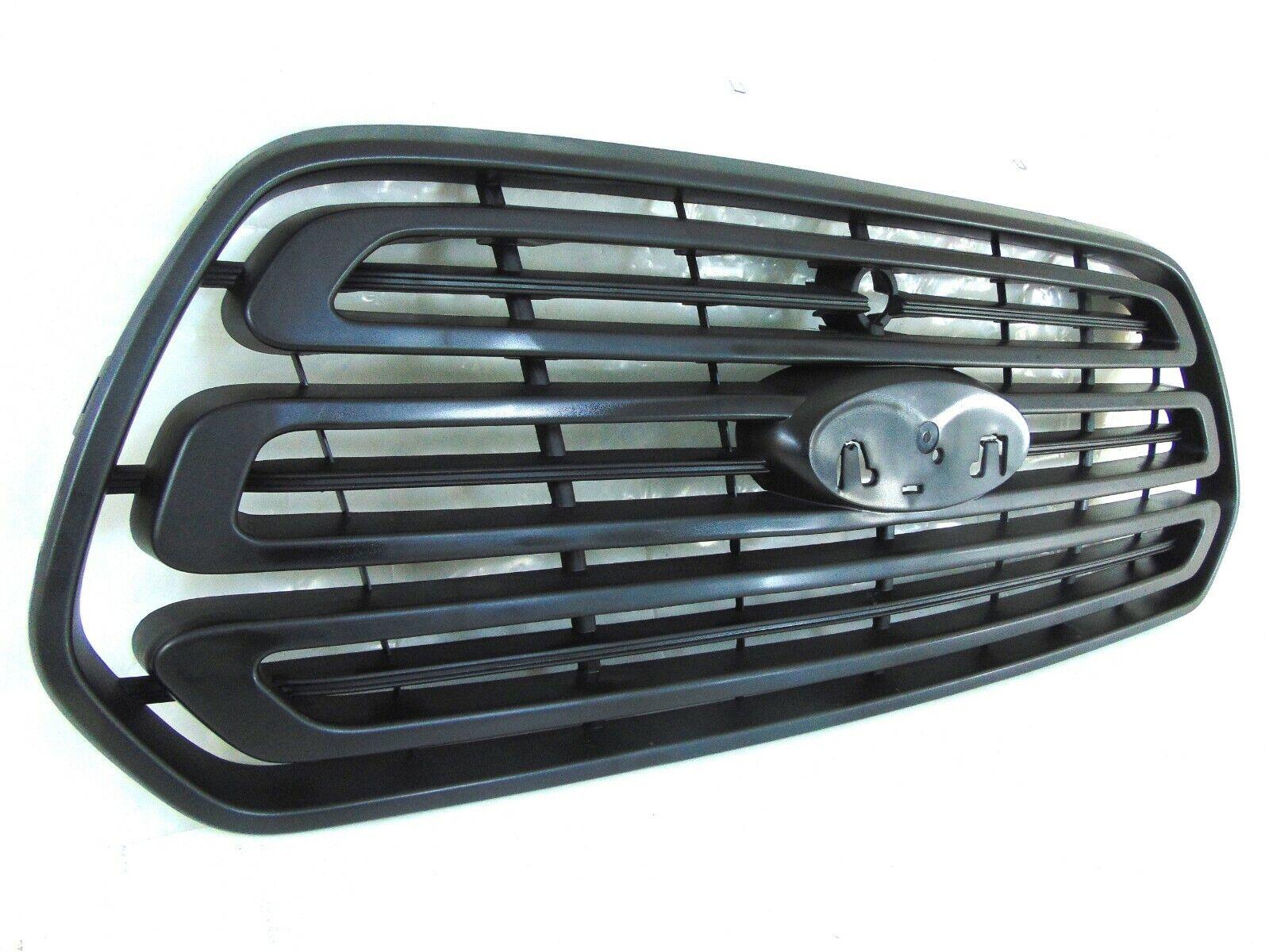 2015-2019 Ford Transit T-150 Cargo Van Grille Black Without Chrome , FO1200587. OEM-quality exterior component.