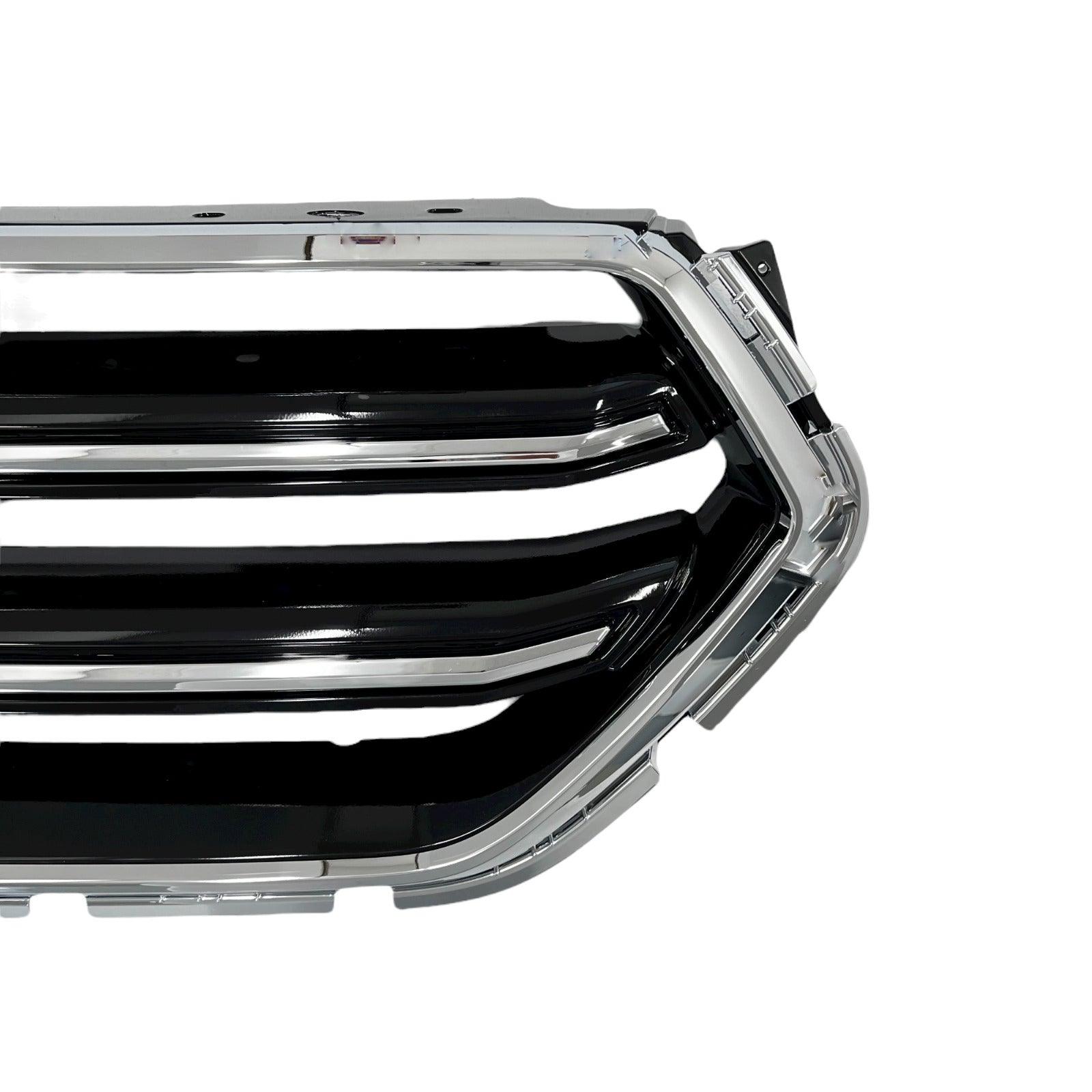 2017-2019 Ford Escape Grille Gloss Black With Chrome , FO1200594. Installed view for reference.