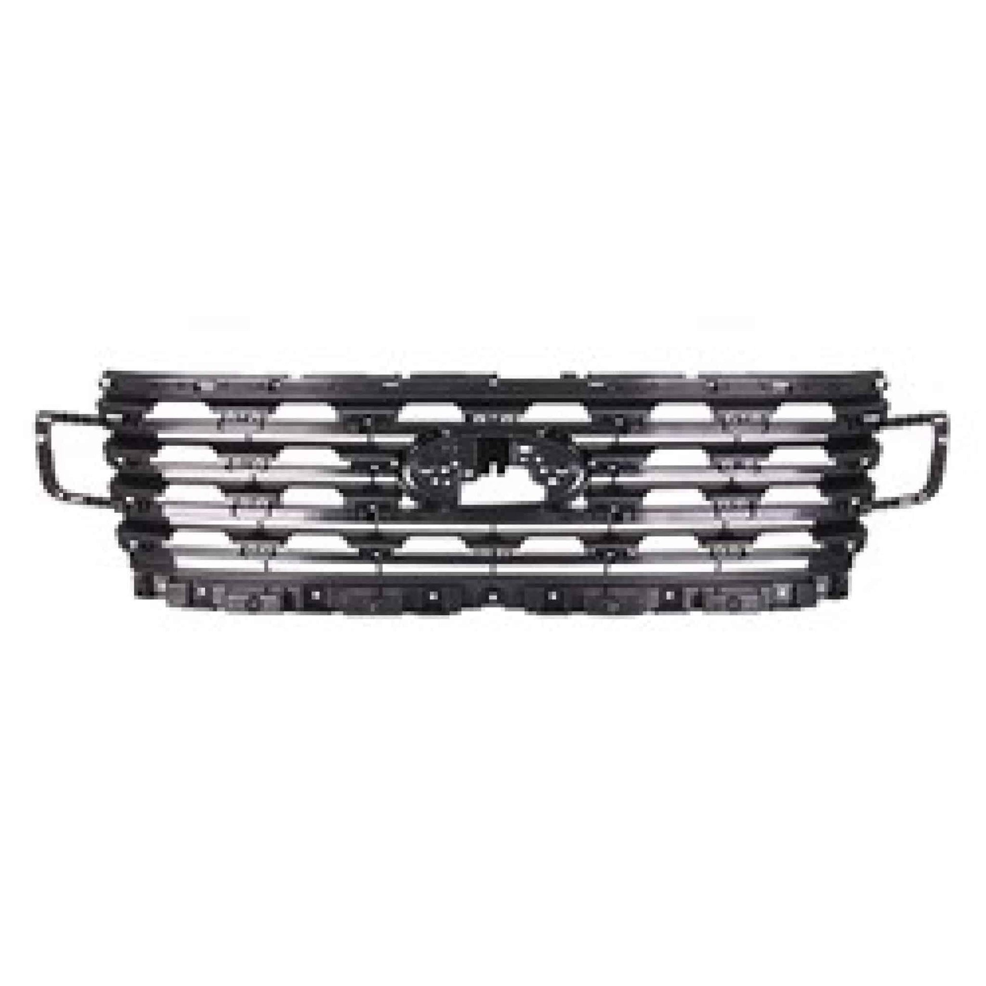 2018-2021 Ford Expedition Max Grille Mounting Panel Matte Black Xl/Xlt/Ssv Model , FO1200618. Precision fitment for collision repair.