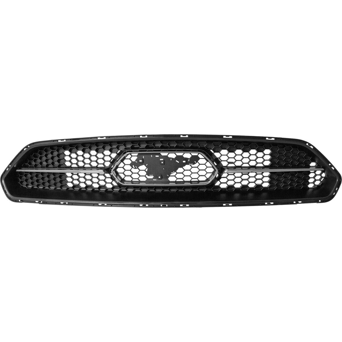 2018-2023 Ford Mustang Grille Front Matte Black , FO1200643. Direct fit for easy installation.