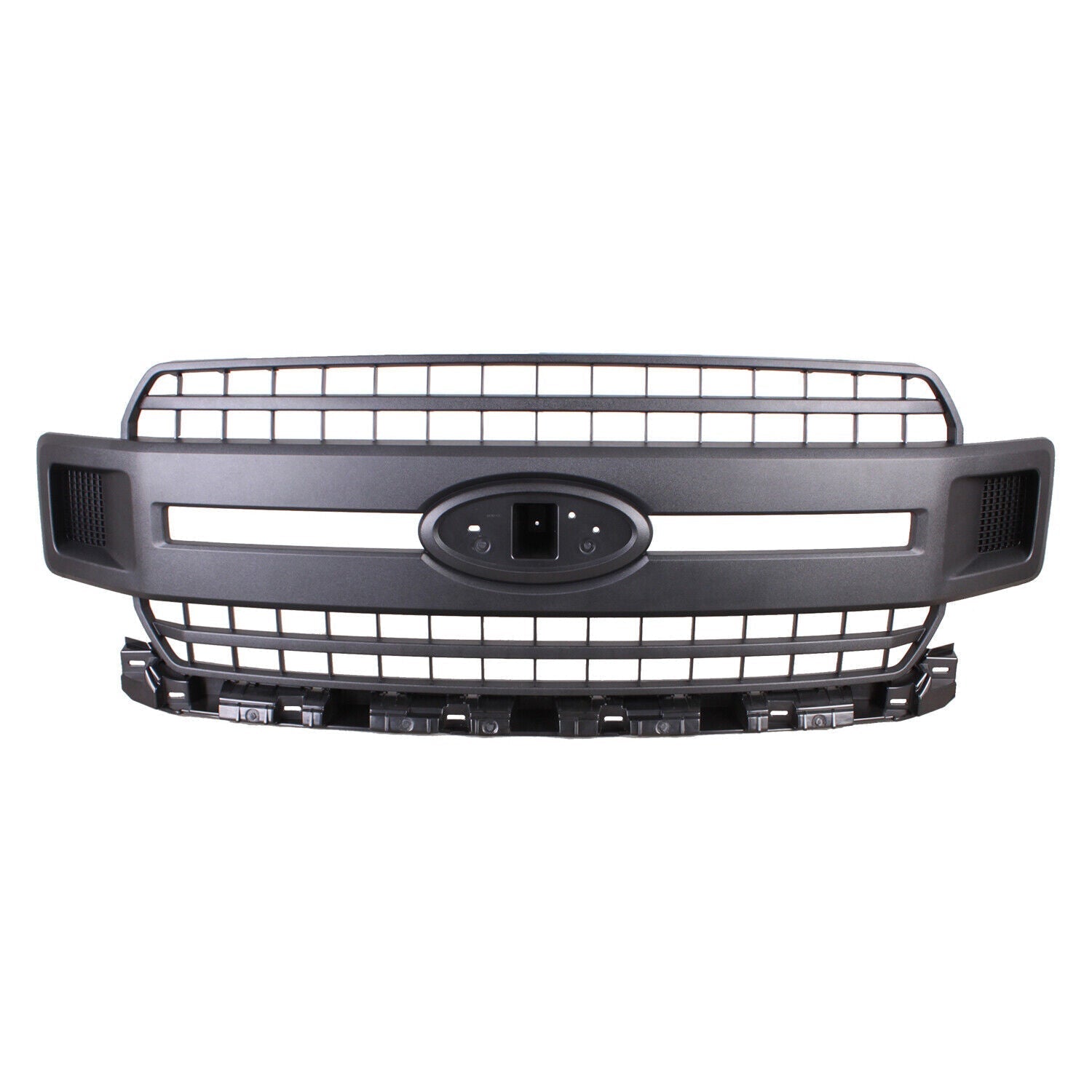 2018-2020 Ford F150 Grille Front With 1 Matte Black Accent Bar , FO1200650. Professional-grade auto body part.
