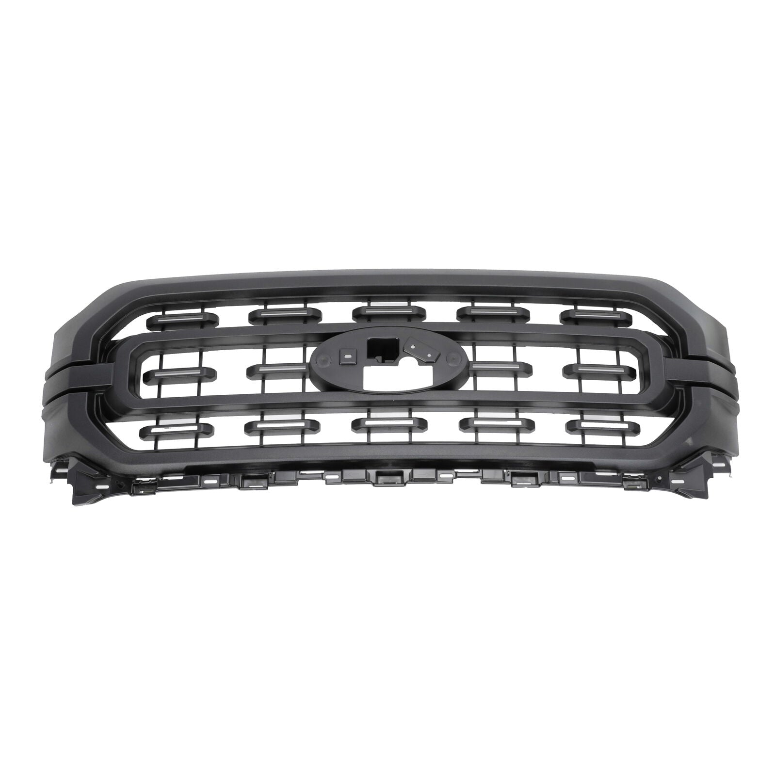 2021-2023 Ford F150 Police Responder Grille Front Black Textured , FO1200669. Lightweight yet durable construction.