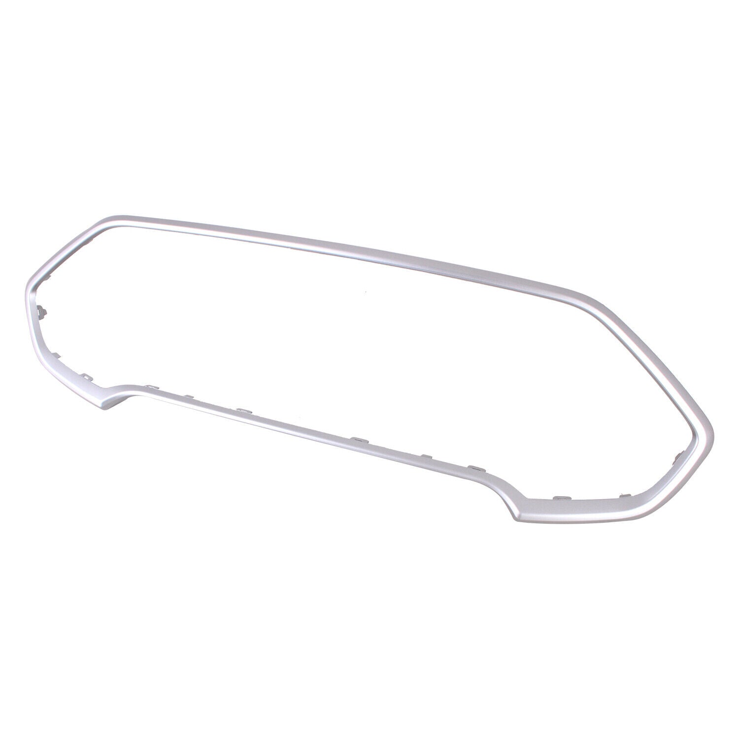 2018-2022 Ford Ecosport Grille Molding Ptd Silver Gray , FO1202110. OEM-style replacement.