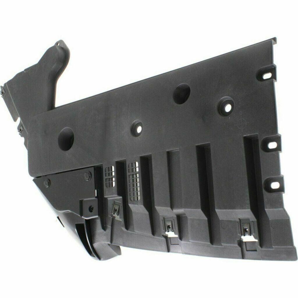 2017-2020 Ford Fusion Undercar Shield Front Driver Side , FO1228148. Angle view for visual reference.