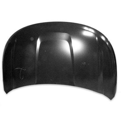 2013-2015 Ford Explorer Sport Hood Aluminum , FO1230302. Angle view for visual reference.