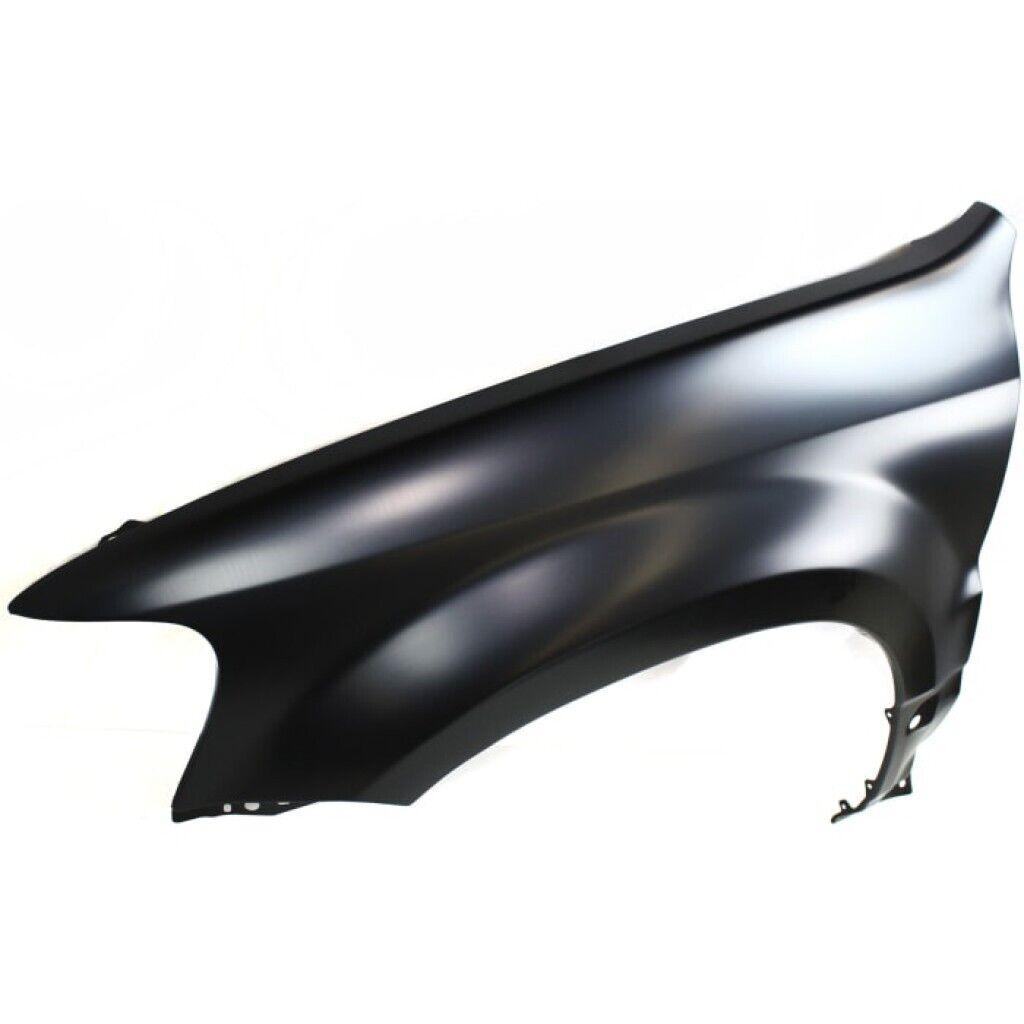 2001-2007 Ford Escape Front Driver Side Fender Without Moulding , FO1240219. Installed view for reference.