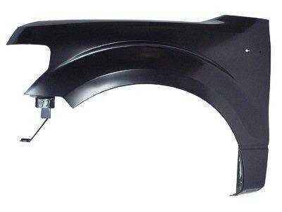 2009-2014 Ford F150 Front Driver Side Fender Without Flare , FO1240272. Precision fitment for collision repair.