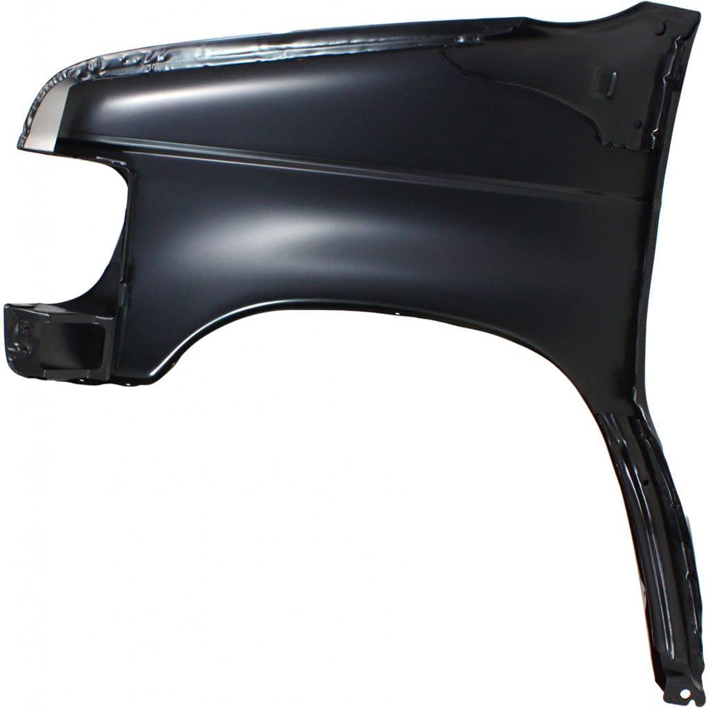1997-2007 Ford Van Ford Econoline Front Passenger Side Fender , FO1241199. Exact fit for vehicle restoration.