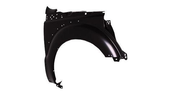 2011-2016 Ford F450 Superduty Fender Front Passenger Side With Moulding , FO1241286. Installed view for reference.