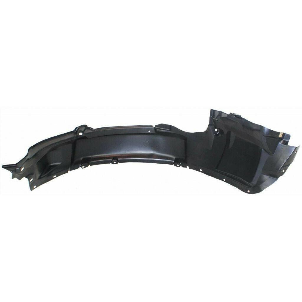 2008-2012 Ford Escape Fender Liner Front Driver Side , FO1248126. Side view of the replacement part.