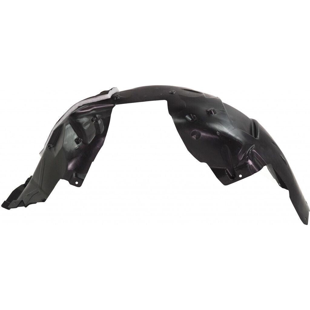 2018-2023 Ford Mustang GT Fender Liner Front Driver Side , FO1248190. Angle view for visual reference.
