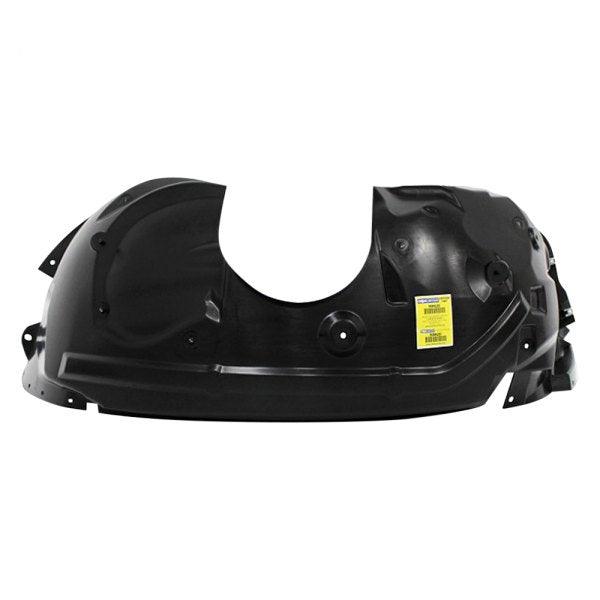 2019-2020 Ford Fusion Fender Liner Front Passenger Side , FO1249194. Side view of the replacement part.