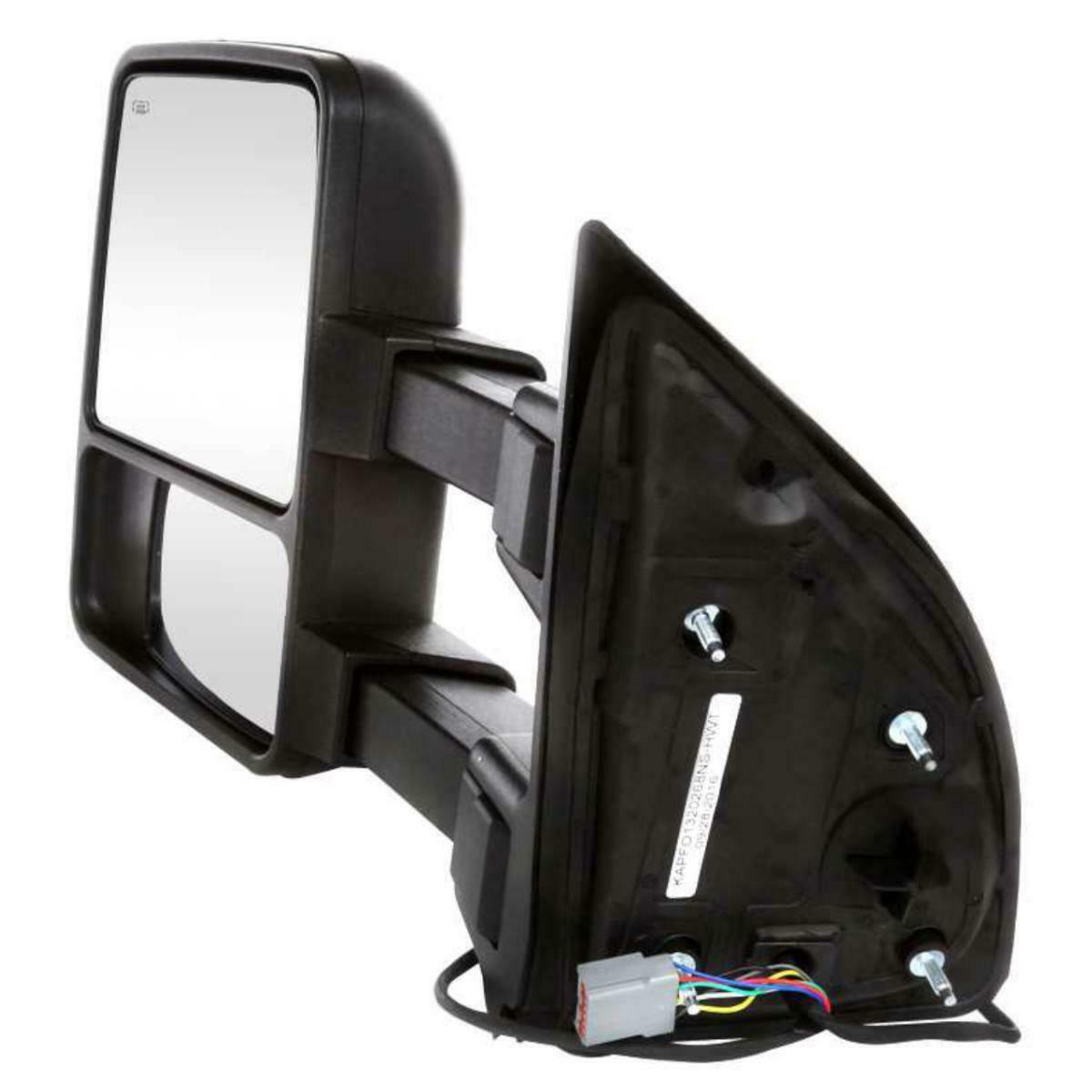 2001-2005 Ford Excursion Mirror Driver Side Power , FO1320268. OEM-quality exterior component.