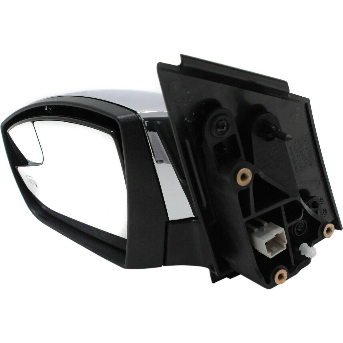 2013-2016 Ford Escape Mirror Driver Side Power , FO1320514. Angle view for visual reference.