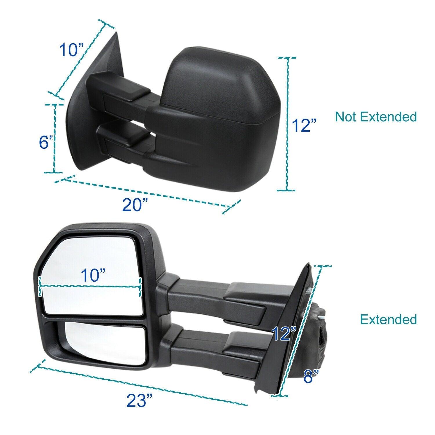 2015-2018 Ford F150 Mirror Driver Side , FO1320515. Replacement part ready for install.