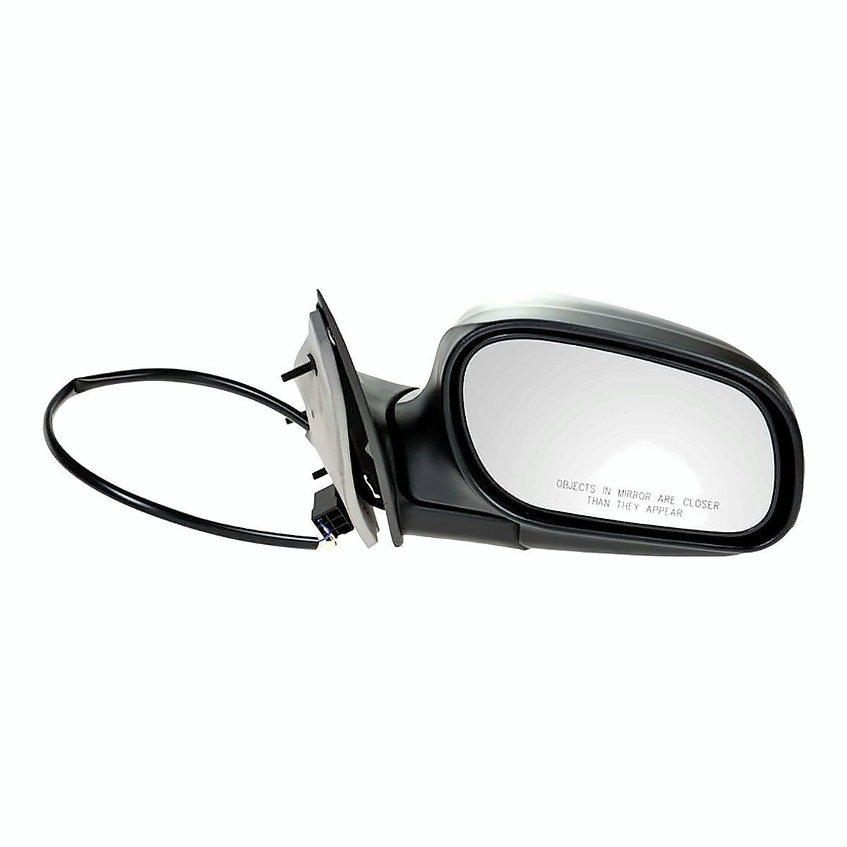 1998-2008 Ford Crown Victoria Rear Passenger Side Door Mirror, fo1321146. Front view.