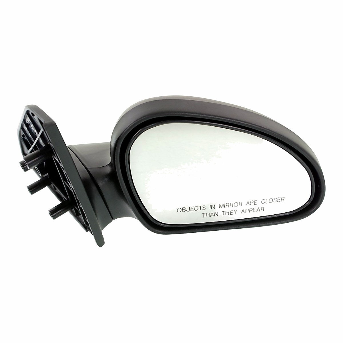 1997-2002 Ford Escort Rear Passenger Side Door Mirror, fo1321166. Front view.