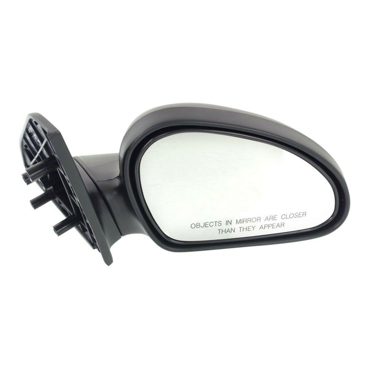 1997-2002 Ford Escort Mirror Passenger Side Manual , FO1321166. Installed view for reference.