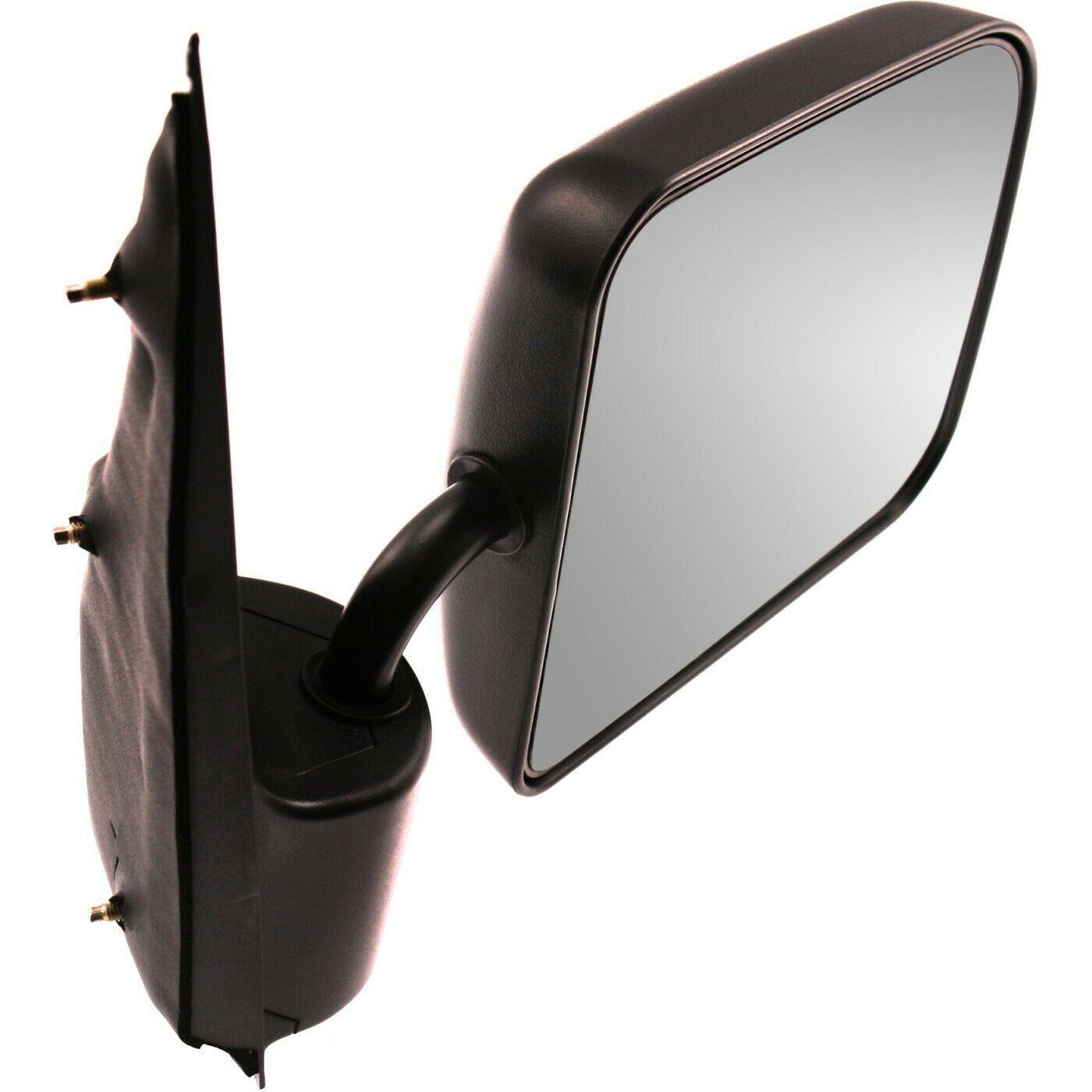 1992-2007 Ford Van Ford Econoline Mirror Passenger Side Manual , FO1321172. Precision fitment for collision repair.