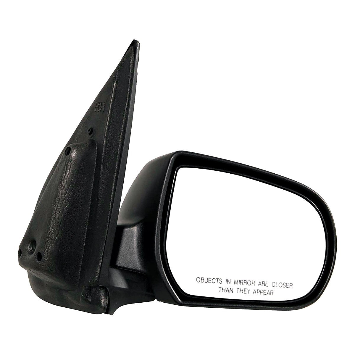 2001-2007 Ford Escape Rear Passenger Side Door Mirror, fo1321190. Front view.
