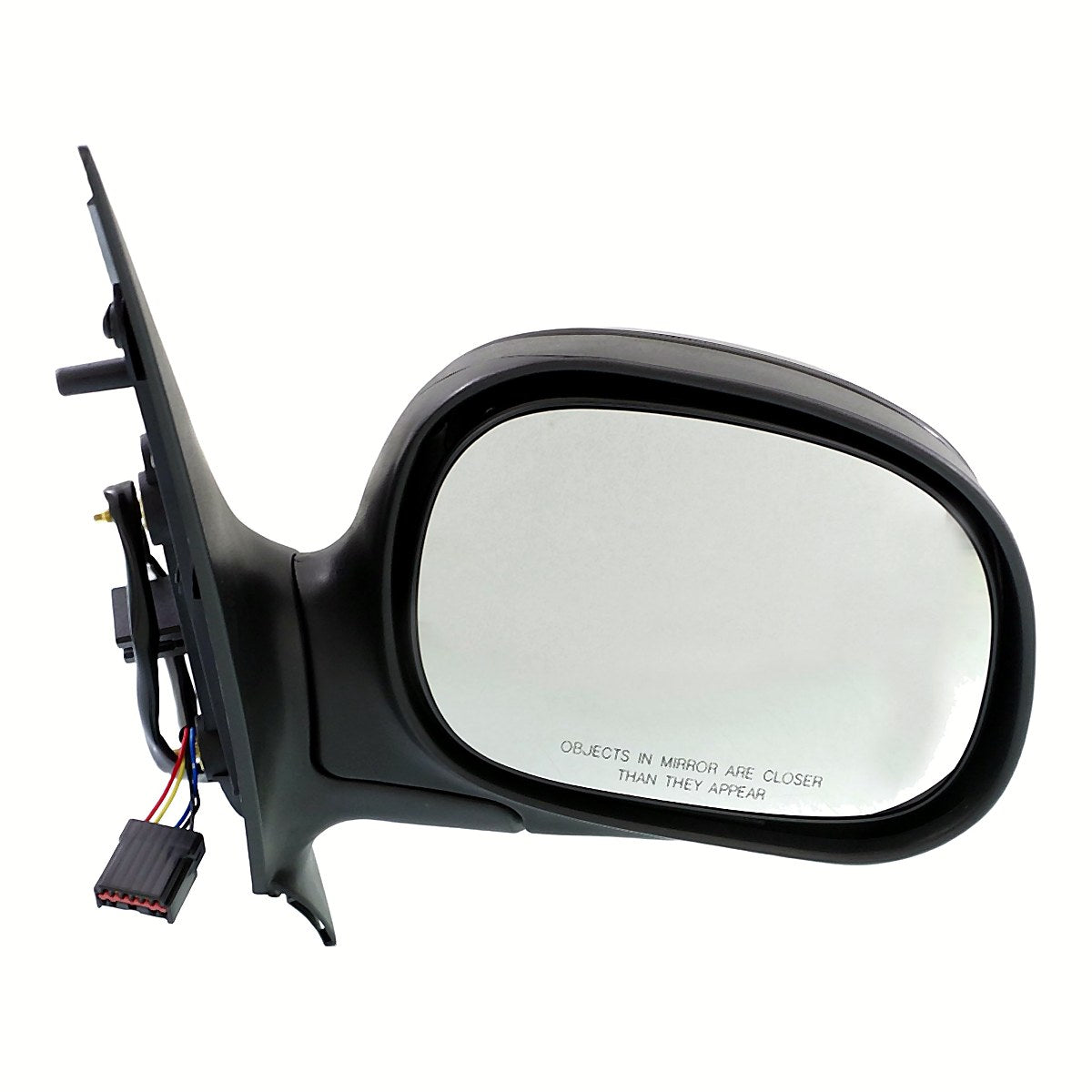 1998-2002 Ford Expedition Rear Passenger Side Door Mirror, fo1321201. Front view.
