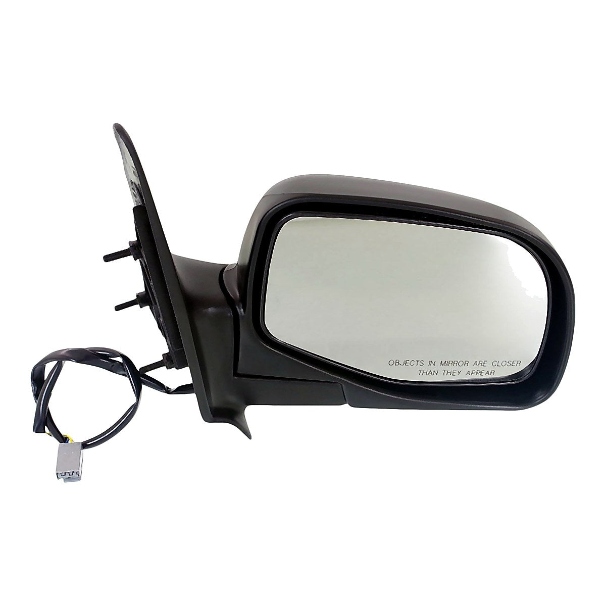 1996-2005 Mazda Pickup Rear Passenger Side Door Mirror, fo1321206. Front view.