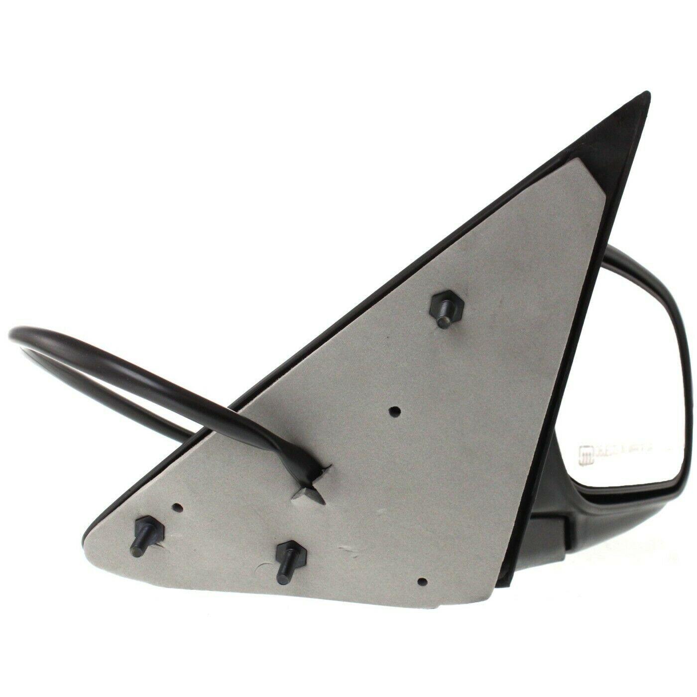 2002-2008 Ford Crown Victoria Mirror Passenger Side Power , FO1321214. Exact fit for vehicle restoration.