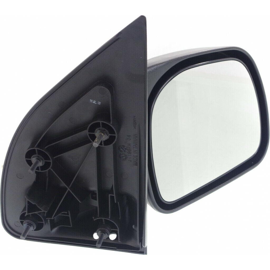1999-2010 Ford F450 Superduty Mirror Passenger Side Manual , FO1321217. Exact fit for vehicle restoration.