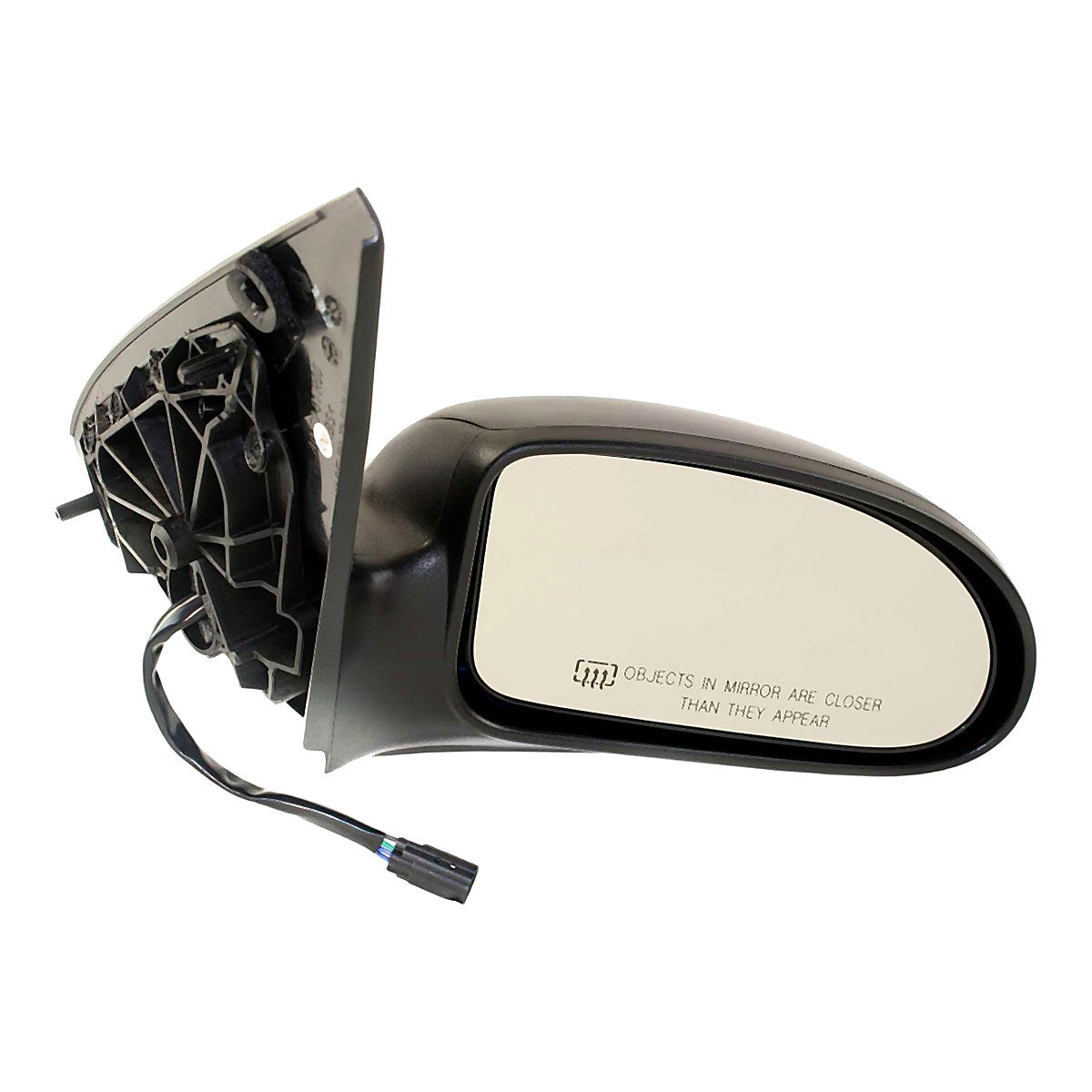 2003-2007 Ford Focus Rear Passenger Side Door Mirror, fo1321228. Front view.