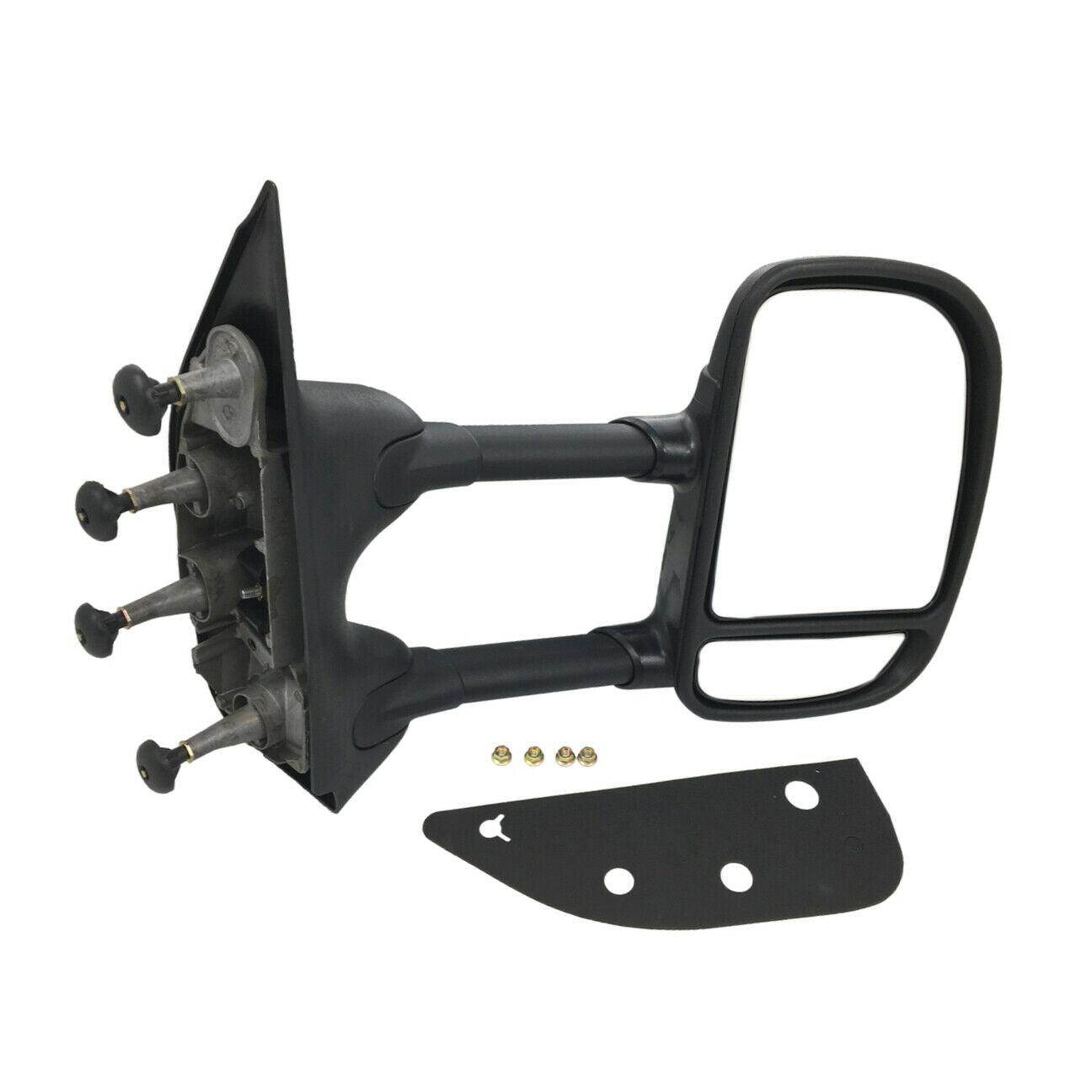 2015-2023 Ford Van E350 Super Duty Mirror Passenger Side Manual , FO1321238. Lightweight yet durable construction.