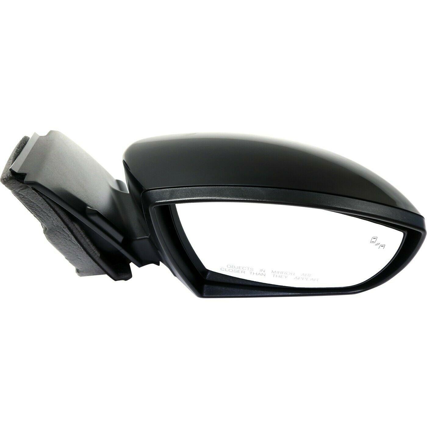 2013-2016 Ford Escape Mirror Passenger Side Power , FO1321438. Side view of the replacement part.