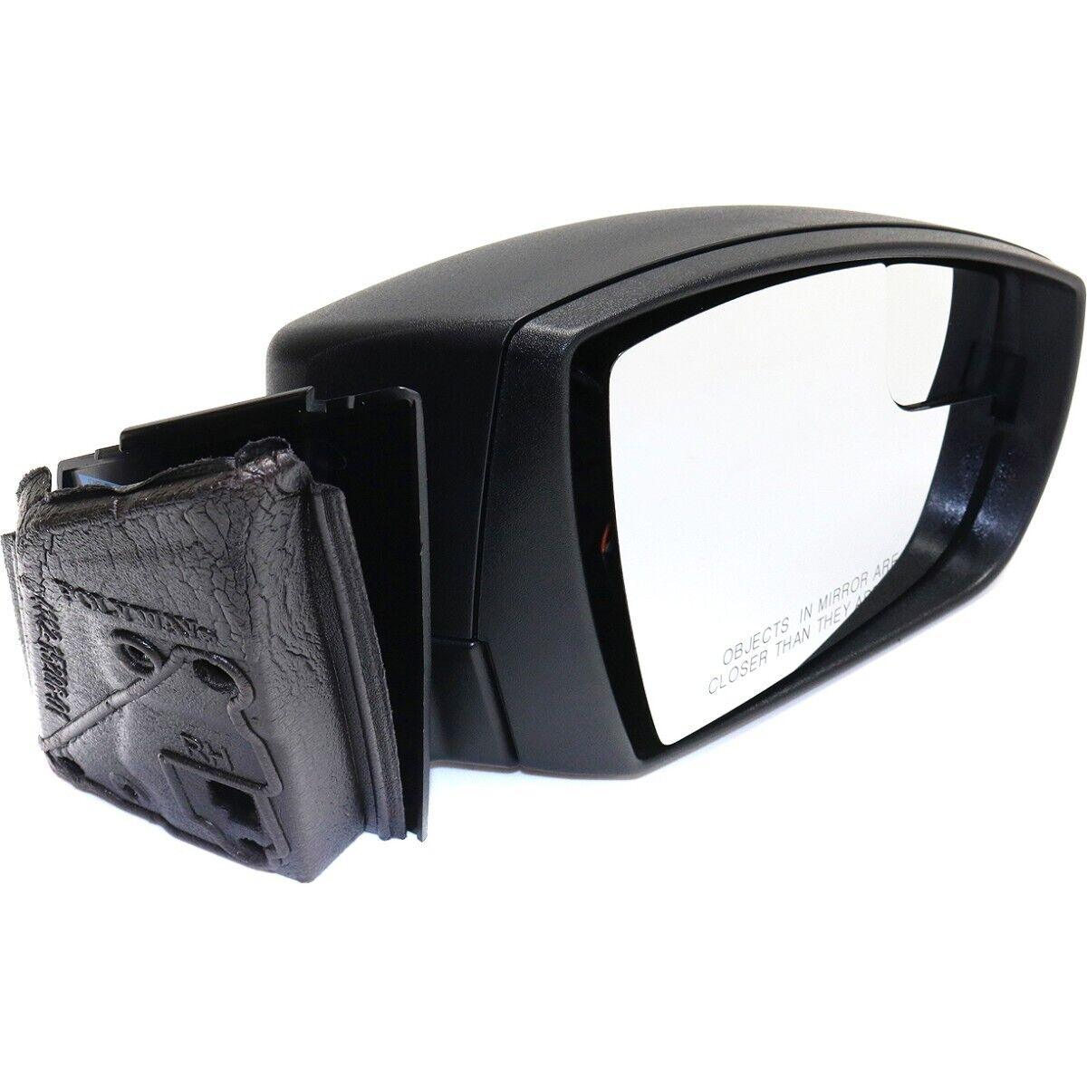 2012-2014 Ford Focus Mirror Passenger Side Power , FO1321461. Exact fit for vehicle restoration.