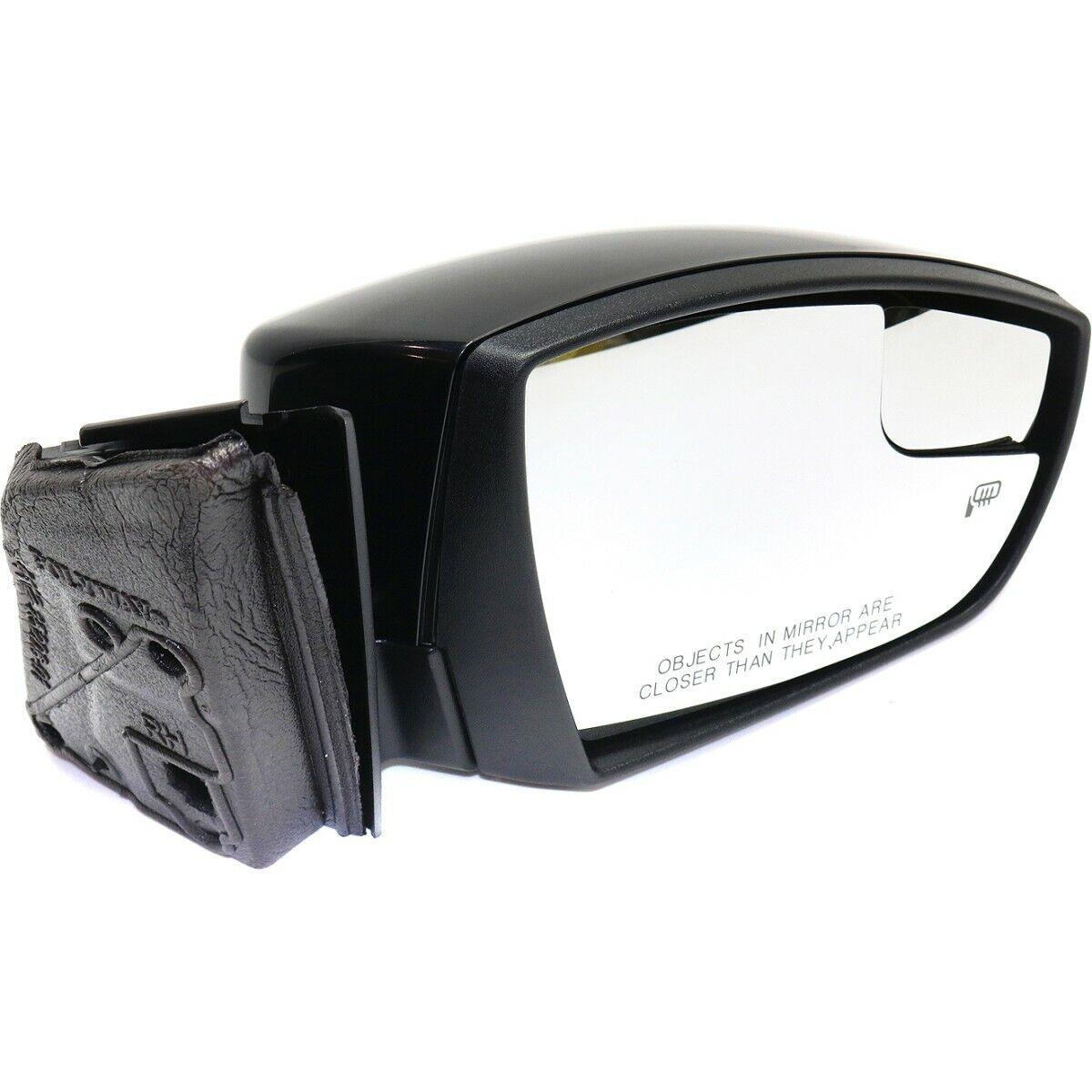 2012-2014 Ford Focus Mirror Passenger Side Power , FO1321464. Angle view for visual reference.