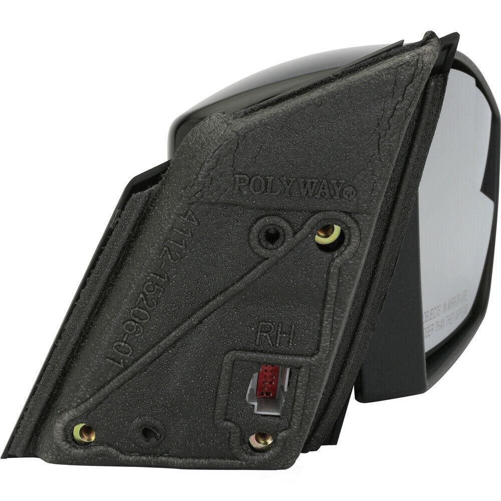 2015-2018 Ford Focus Mirror Passenger Side Power , FO1321581. Factory-style replacement part.