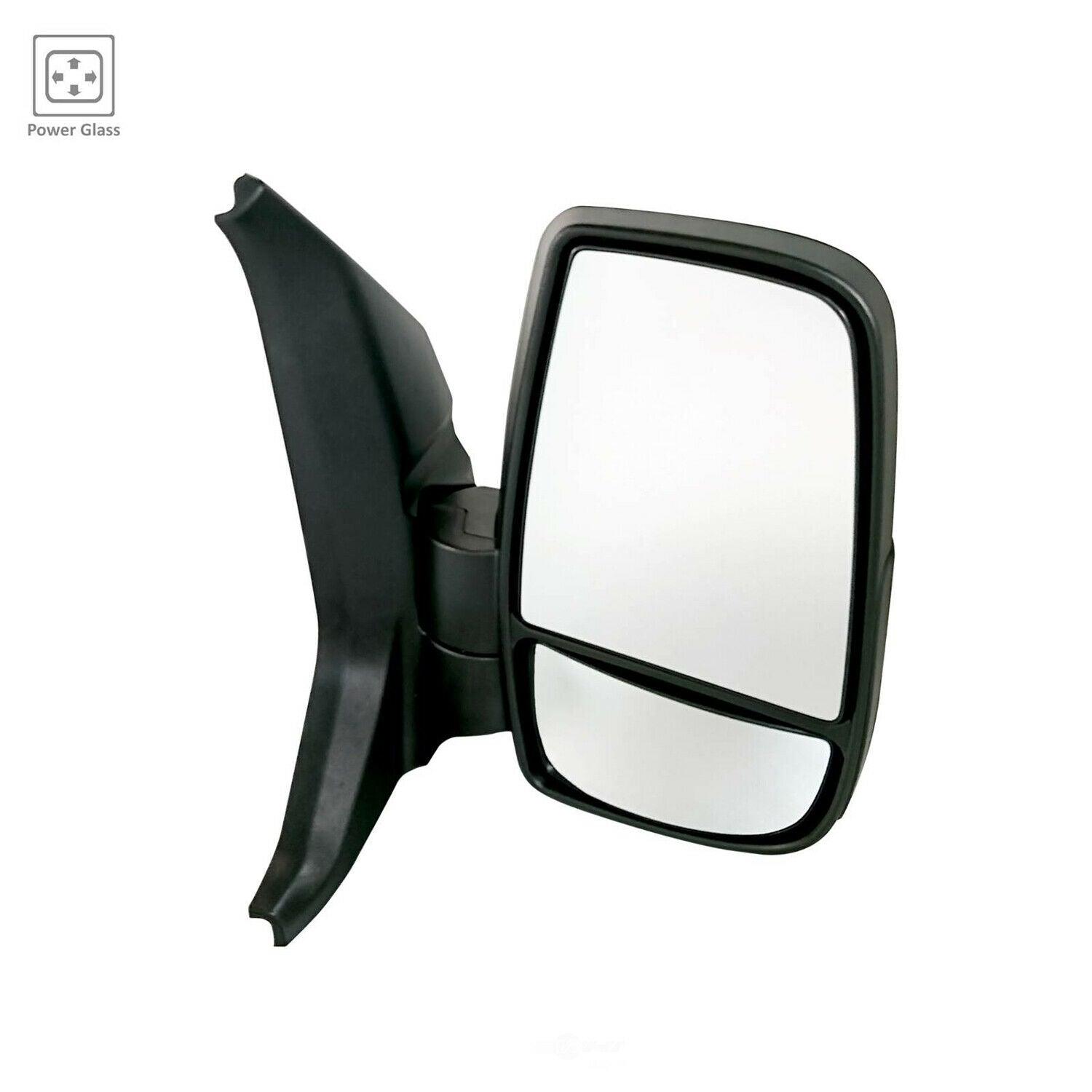 2018-2019 Ford Transit T-350Hd Cargo Van Mirror Passenger Side Power , FO1321600. Exact fit for vehicle restoration.