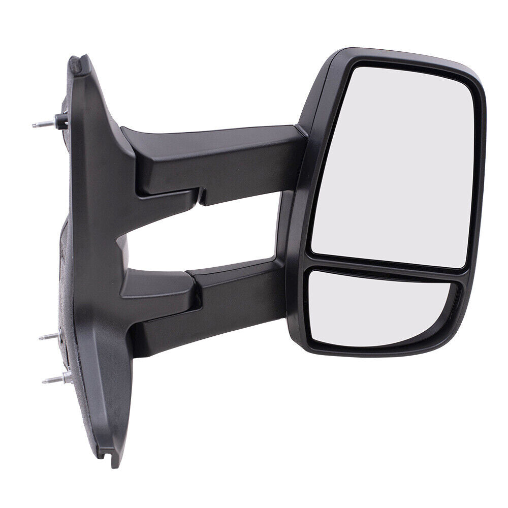 2015-2019 Ford Transit T-350 Cargo Van Mirror Passenger Side , FO1321628. Side view of the replacement part.