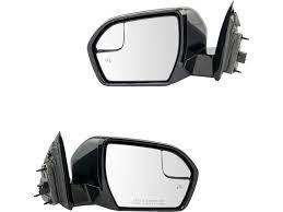 2019-2020 Ford Expedition Max Mirror Passenger Side Power , FO1321633. Angle view for visual reference.