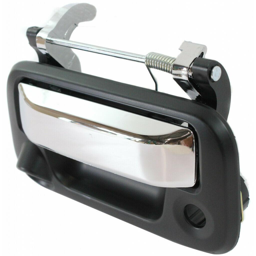 2006-2014 Ford F150 Tailgate Handle Chrome/Black , FO1915121. Precision fitment for collision repair.