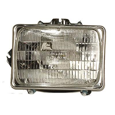 1999-2010 Ford F450 Superduty Head Lamp Driver Side Halogen Sealed Beam , FO2500127. High-strength and long-lasting.
