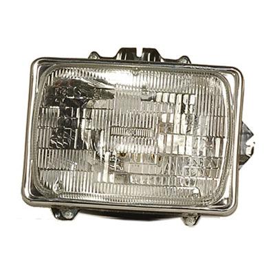 1992-2014 Ford Van Ford Econoline Head Lamp Passenger Side Standard Sealed Beam , FO2501126. OEM-quality exterior component.