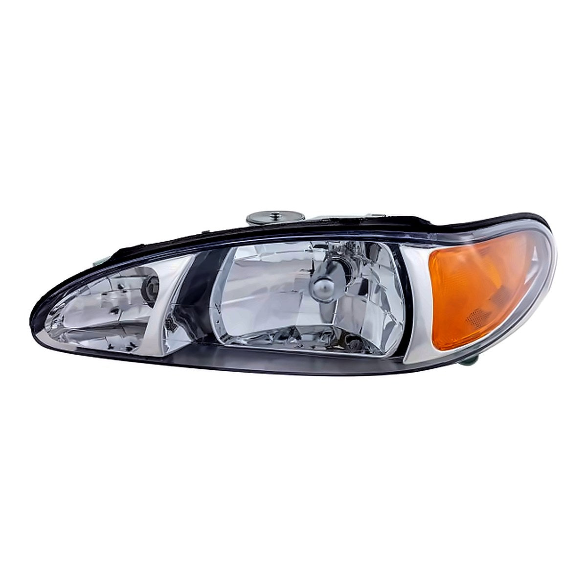 1997-2002 Ford Escort Driver Side Head Lamp, fo2502137. Front view.