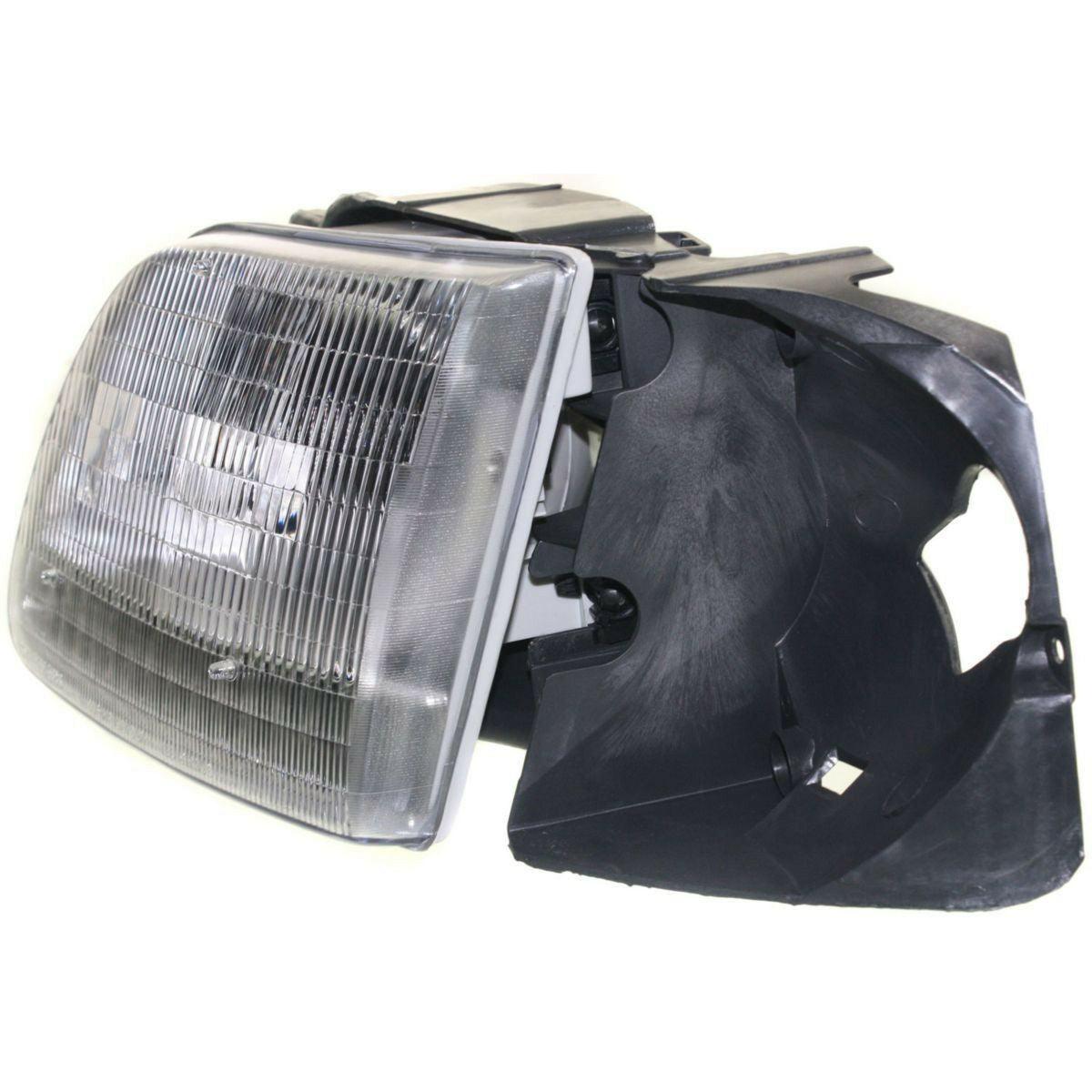 1997 Ford F150 Head Lamp Driver Side With Bracket To 07/1996 , FO2502142. High-quality aftermarket part.