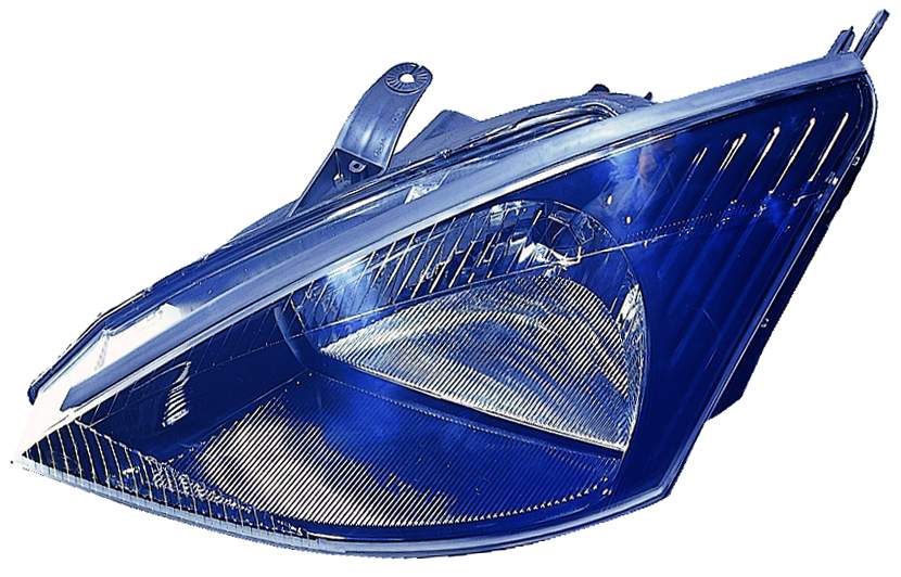 2002-2004 Ford Focus SVT Head Lamp Driver Side With Svt Pkg With Black Bezel , FO2502192. Perfect fit and finish.