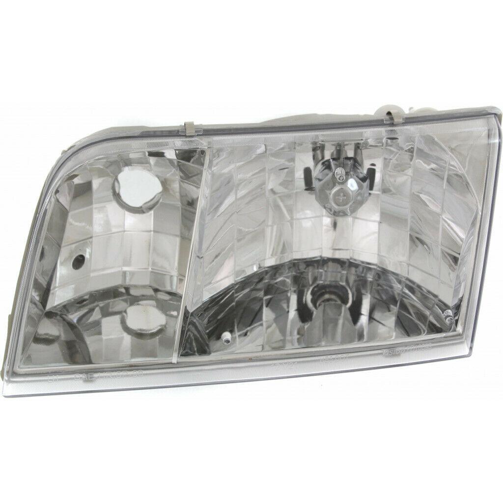 1998-2011 Ford Crown Victoria Head Lamp Driver Side , FO2502200. Durable and impact-resistant.