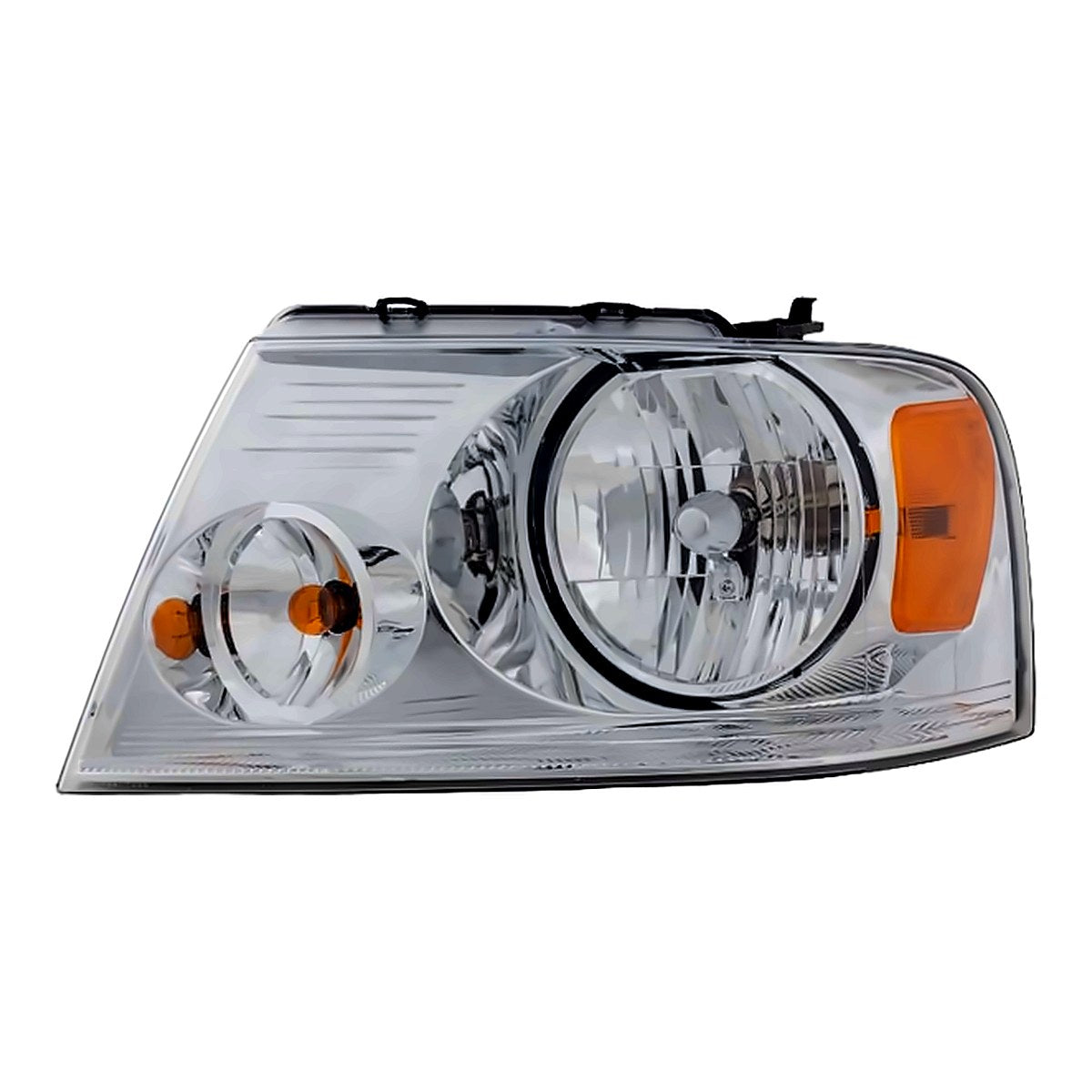 2004-2008 Ford F150 Driver Side Head Lamp, fo2502201. Front view.