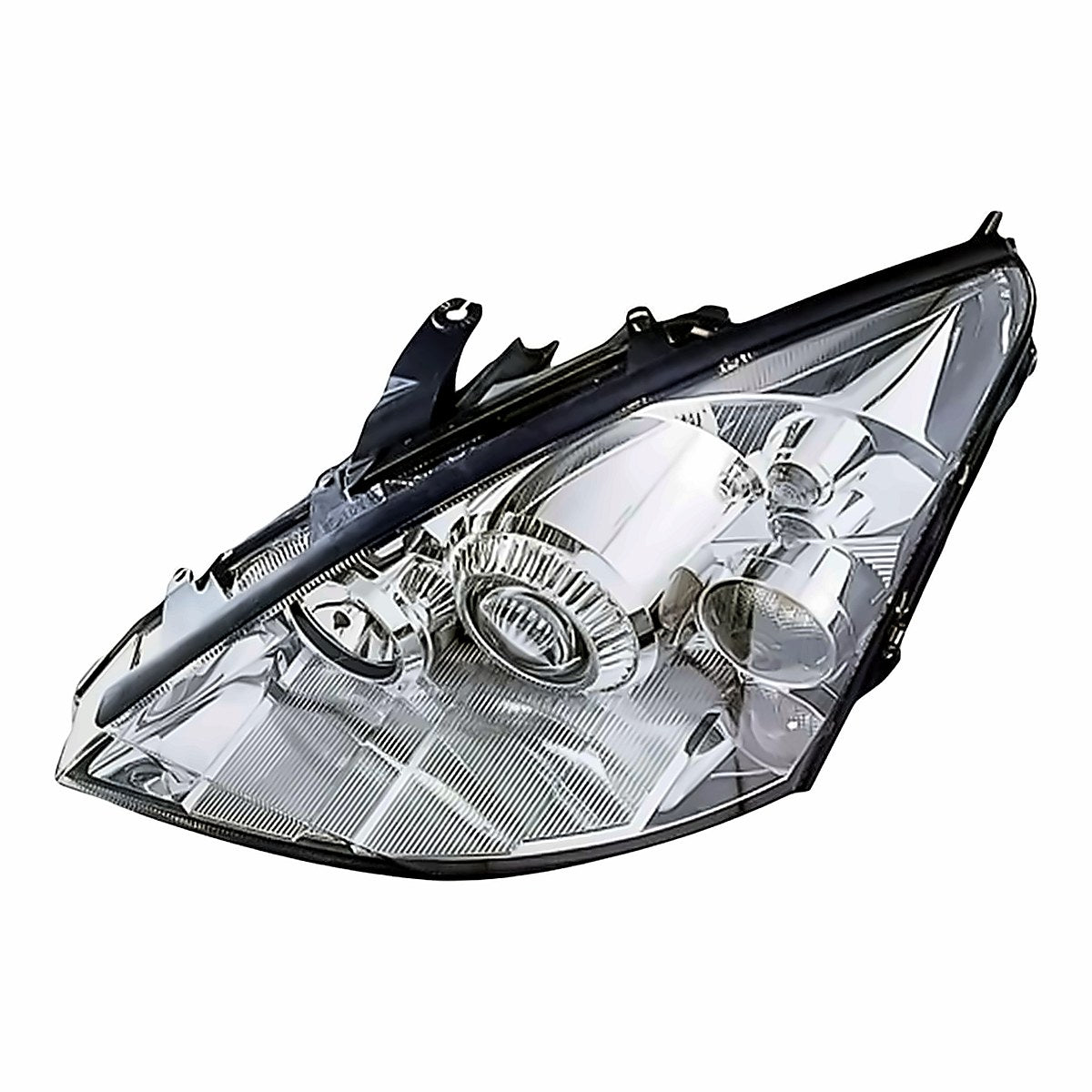 2002-2004 Ford Focus Driver Side Head Lamp, fo2502202. Front view.