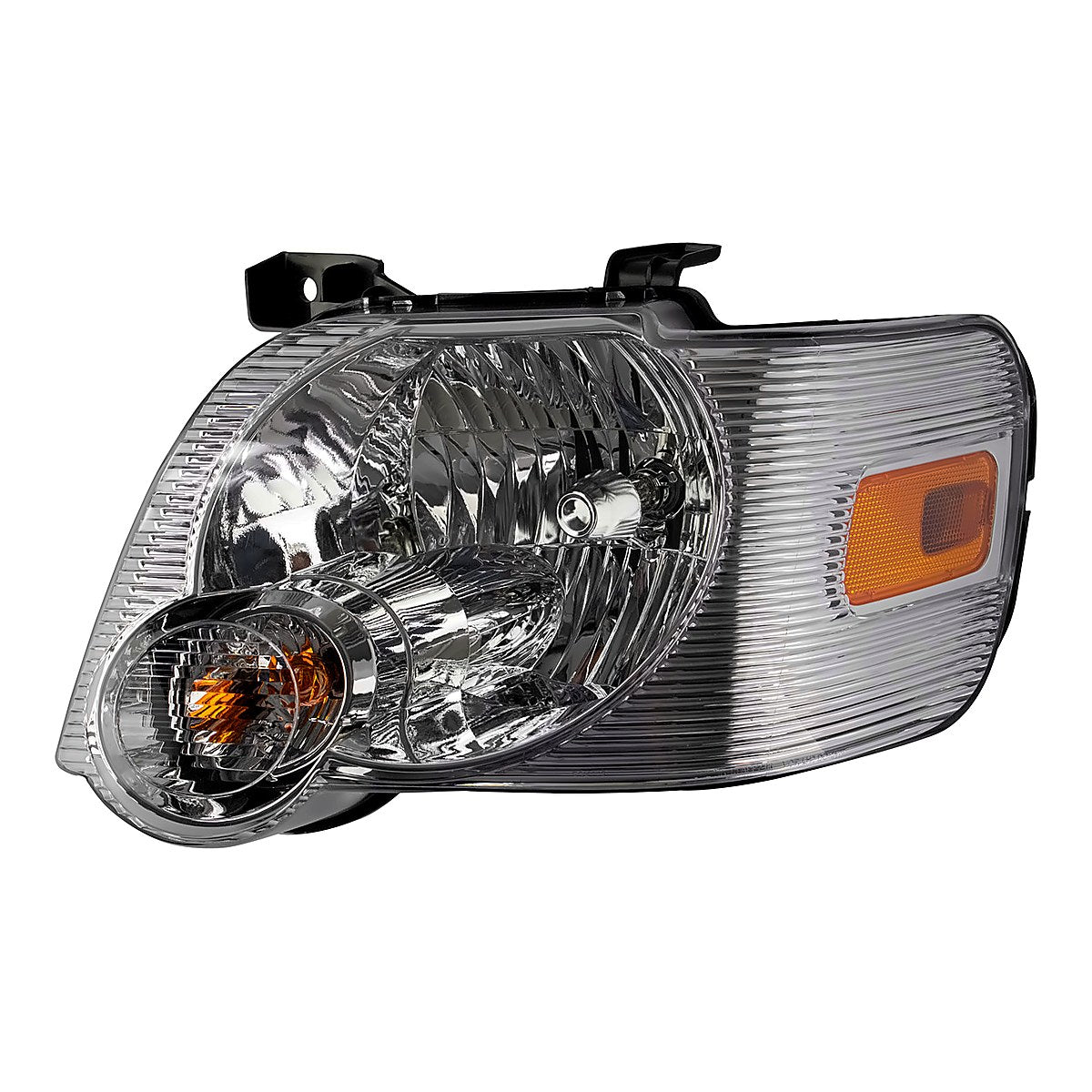 2006-2010 Ford Explorer Limited Driver Side Head Lamp, fo2502220. Front view.